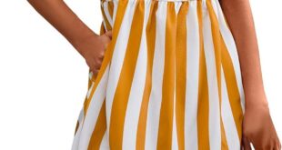 Why We Love This Summer Striped Midi Dress with Pockets