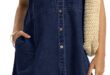 Our Honest Take on the Locachy Sleeveless Denim Dress for Summer Fun