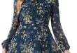 Why We Love the Allegra K 2025 Floral Mini Dress This Fall