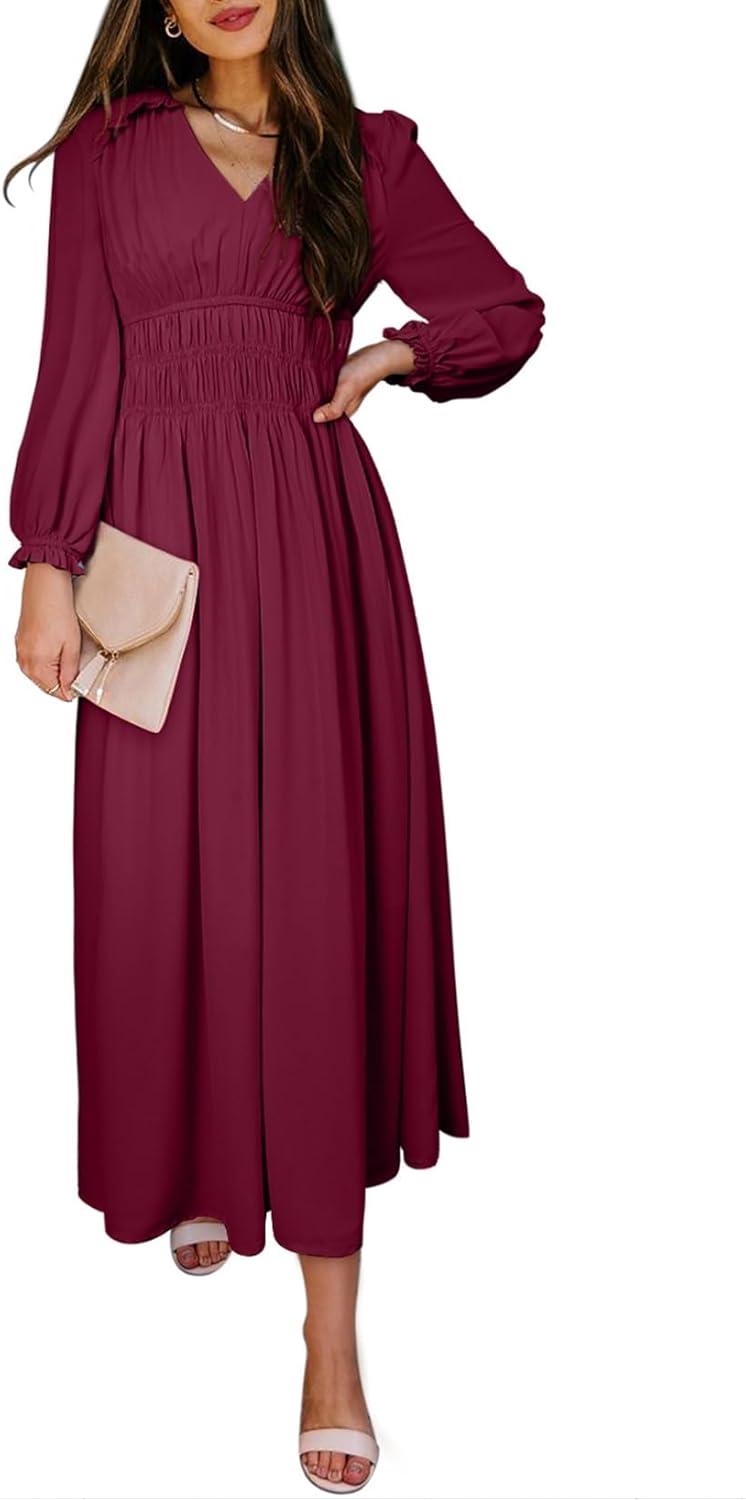 Our Honest Take on the BLENCOT Casual Tiered V Neck Dress