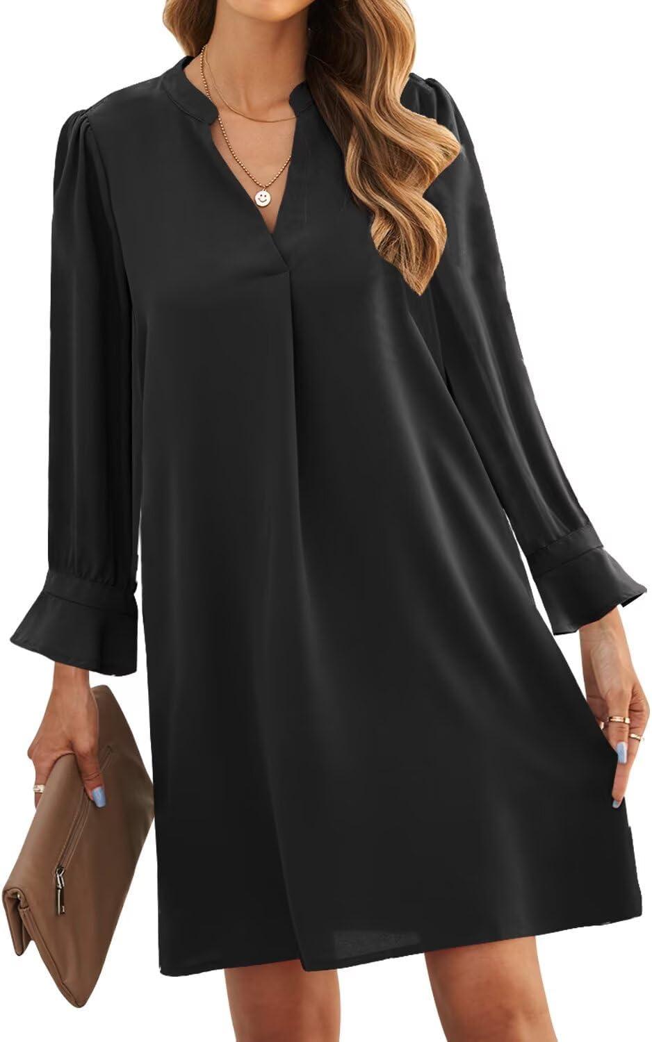 Our Take on the JOCAFIYE 2025 Casual Long Sleeve Shift Dress