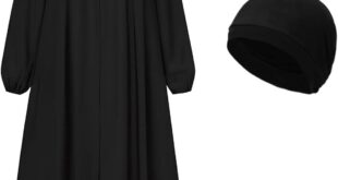 Our Honest Take on the Muslim Abaya Dress with Front Zipper & Pockets