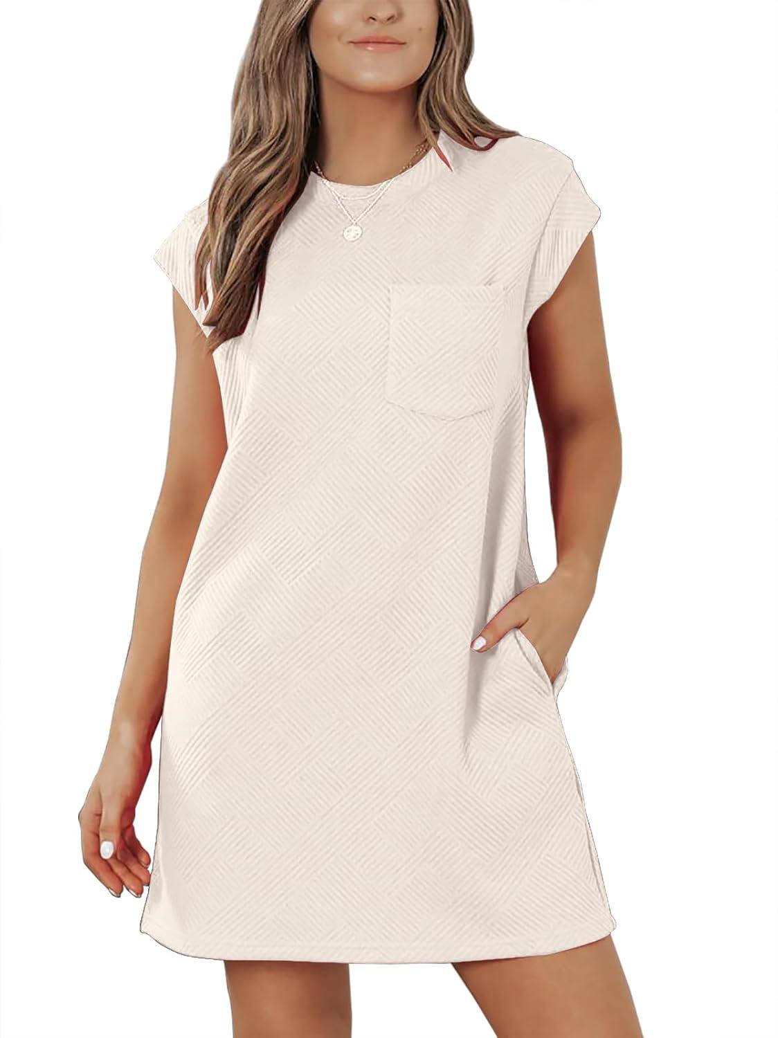 Our Honest Take on the Casual Crewneck Mini Dress with Pockets