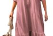 Our Honest Take on the Akivide Cotton Linen Maxi Dress: Comfort Meets Style