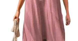 Our Honest Take on the Akivide Cotton Linen Maxi Dress: Comfort Meets Style