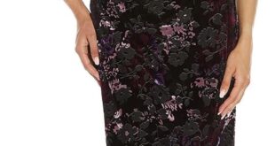 Our Take on the Adrianna Papell Velvet Burnout Sheath Dress