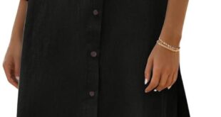 Our Honest Take: Fasumava Black Linen Shirt Dress Review