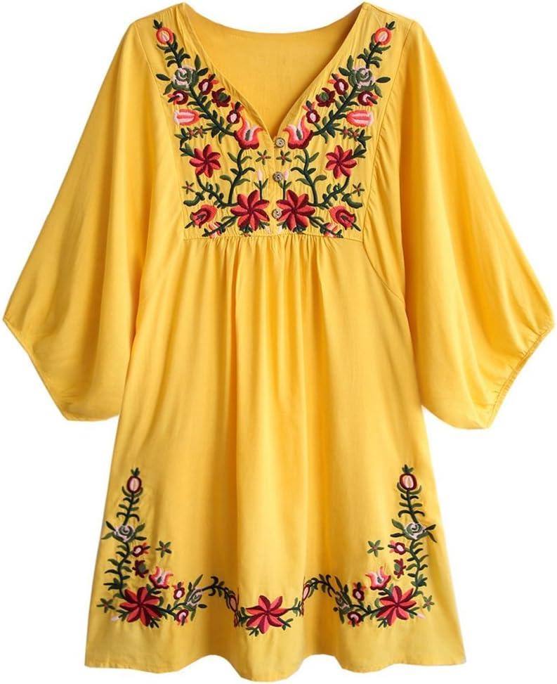 Our Take on the Kafeimali Embroidered Summer Dressy Top