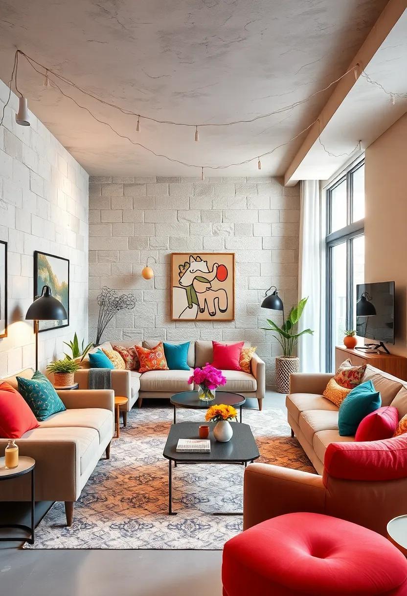 29 Whimsical Ideas for a Playful Apartment Living Room Theme That Sparks Joy