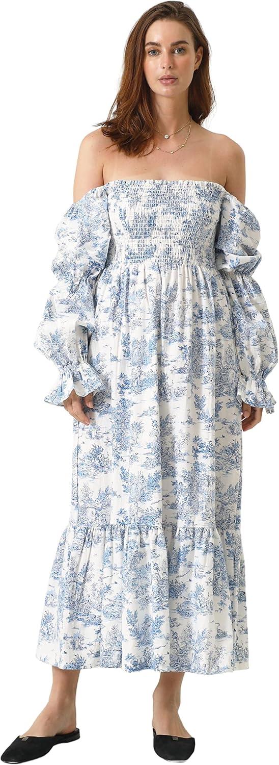 Our Take on the NOTHING FITS BUT Floral Linen Cotton Yuki Gown