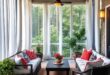 25 Creative Ideas for Enhancing Screened Porch Privacy with Outdoor Curtains