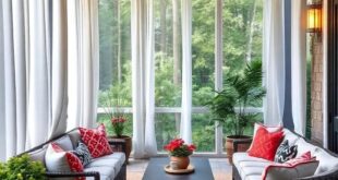25 Creative Ideas for Enhancing Screened Porch Privacy with Outdoor Curtains