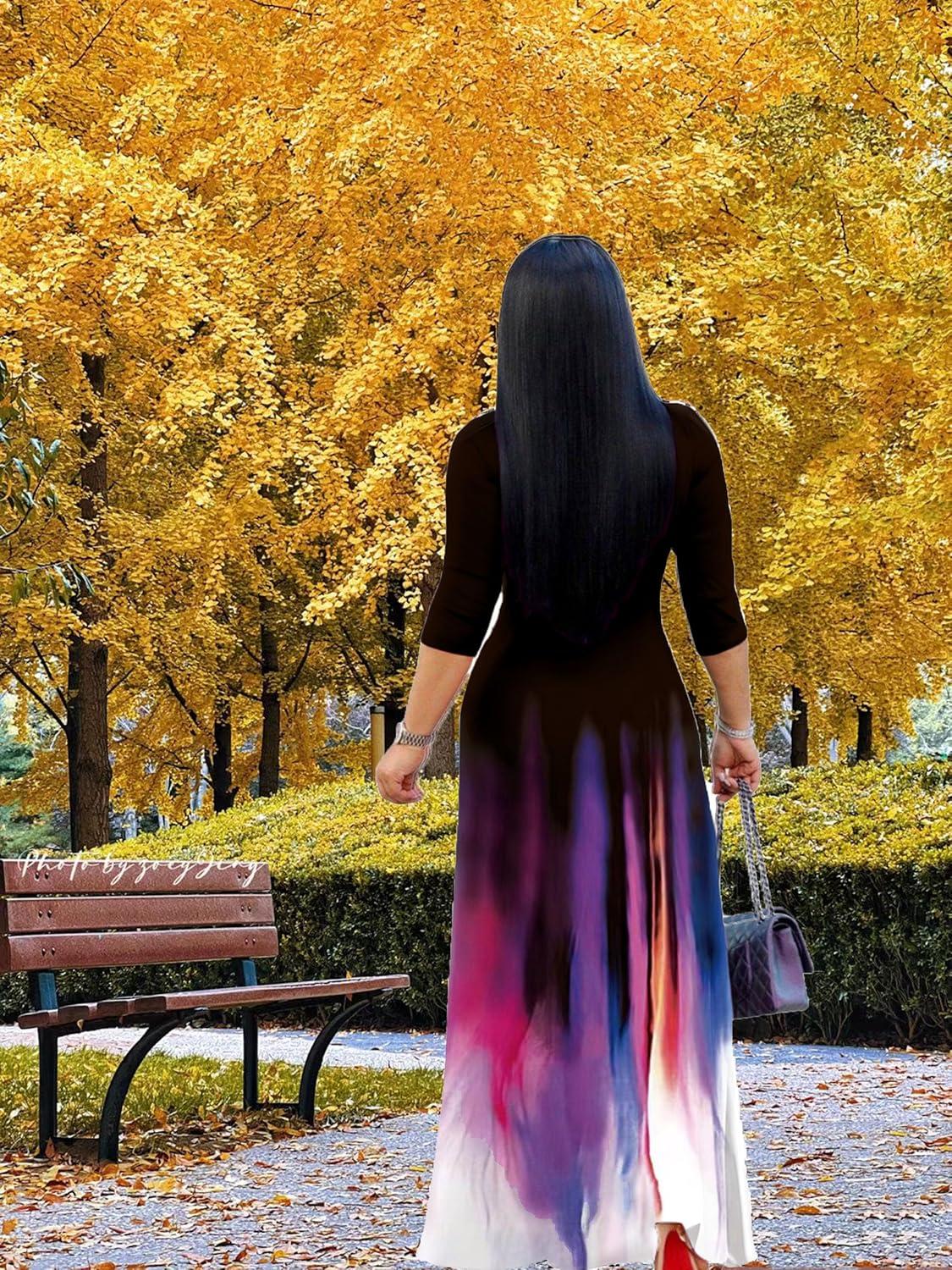 Styling Our Wardrobe: pnpednde's V ⁤Neck 3/4 Sleeve Dress Review