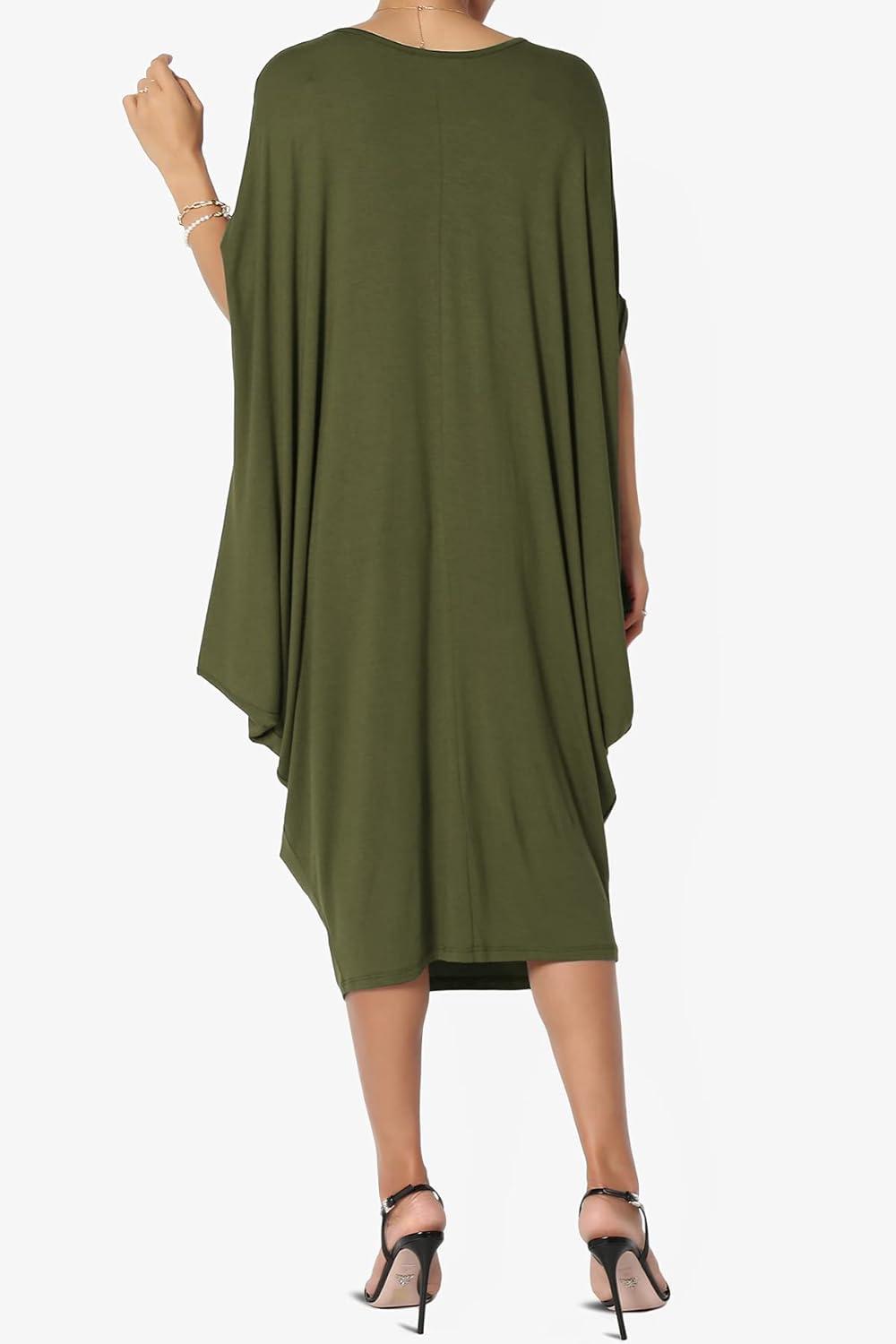 Finding ⁢Our ‌Perfect Fit: ⁢TheMogan's Casual to Evening Midi Dress Reviewed