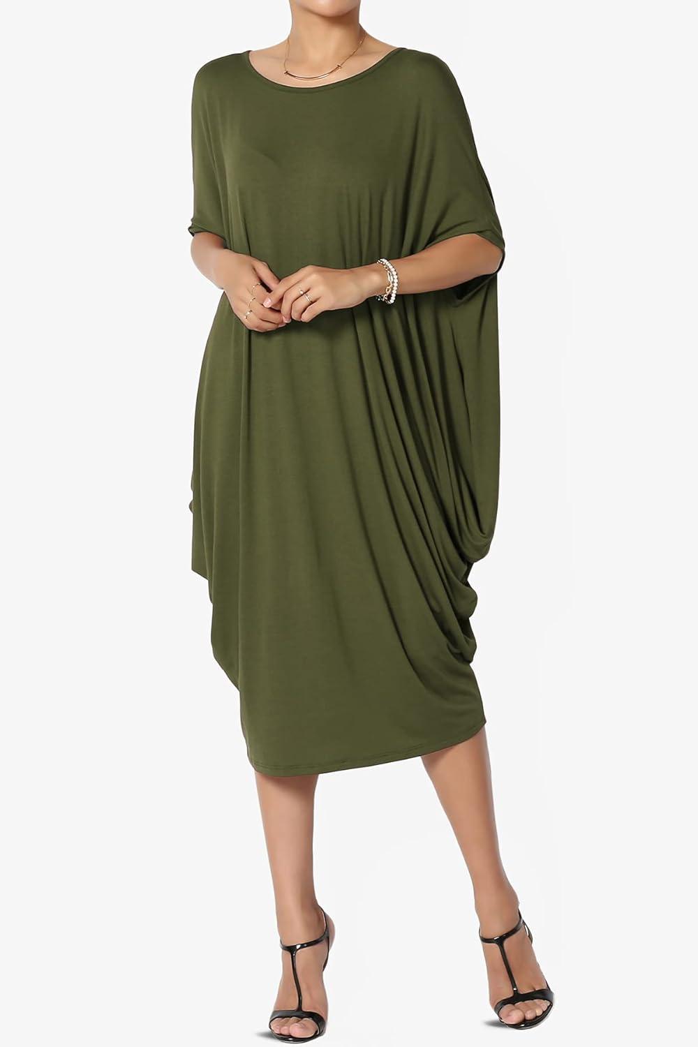 Finding Our Perfect Fit: TheMogan's Casual to ‍Evening Midi⁤ Dress Reviewed