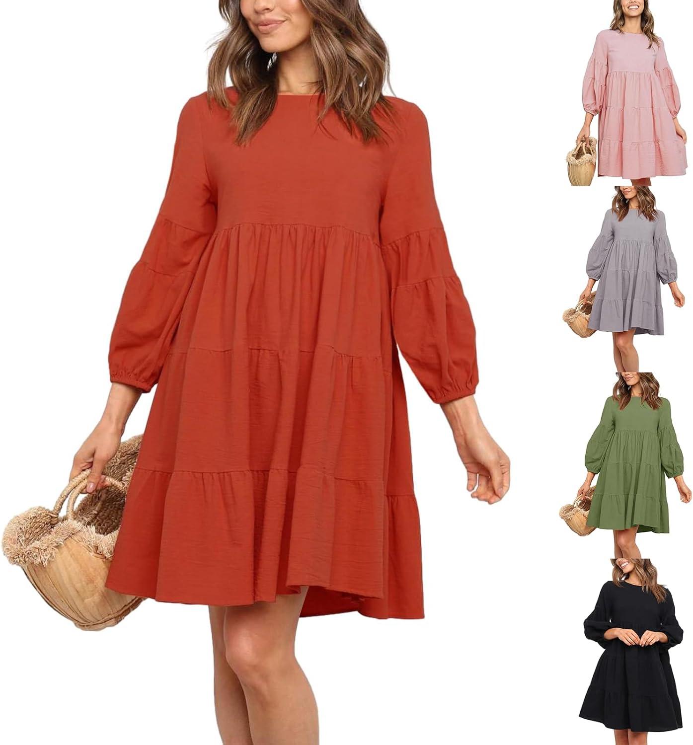 Discovering Our Go-To Casual Long Sleeve Midi Dress: Comfort ‌& Style Combined