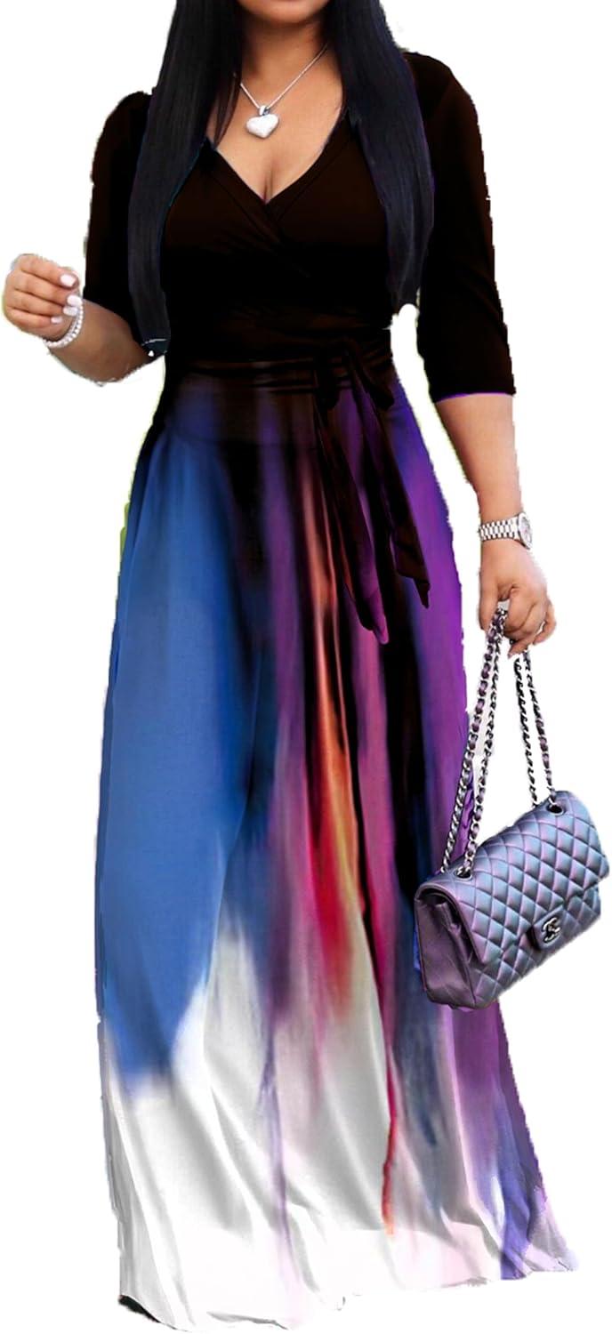 Styling Our Wardrobe: pnpednde's V ​Neck 3/4 Sleeve dress Review