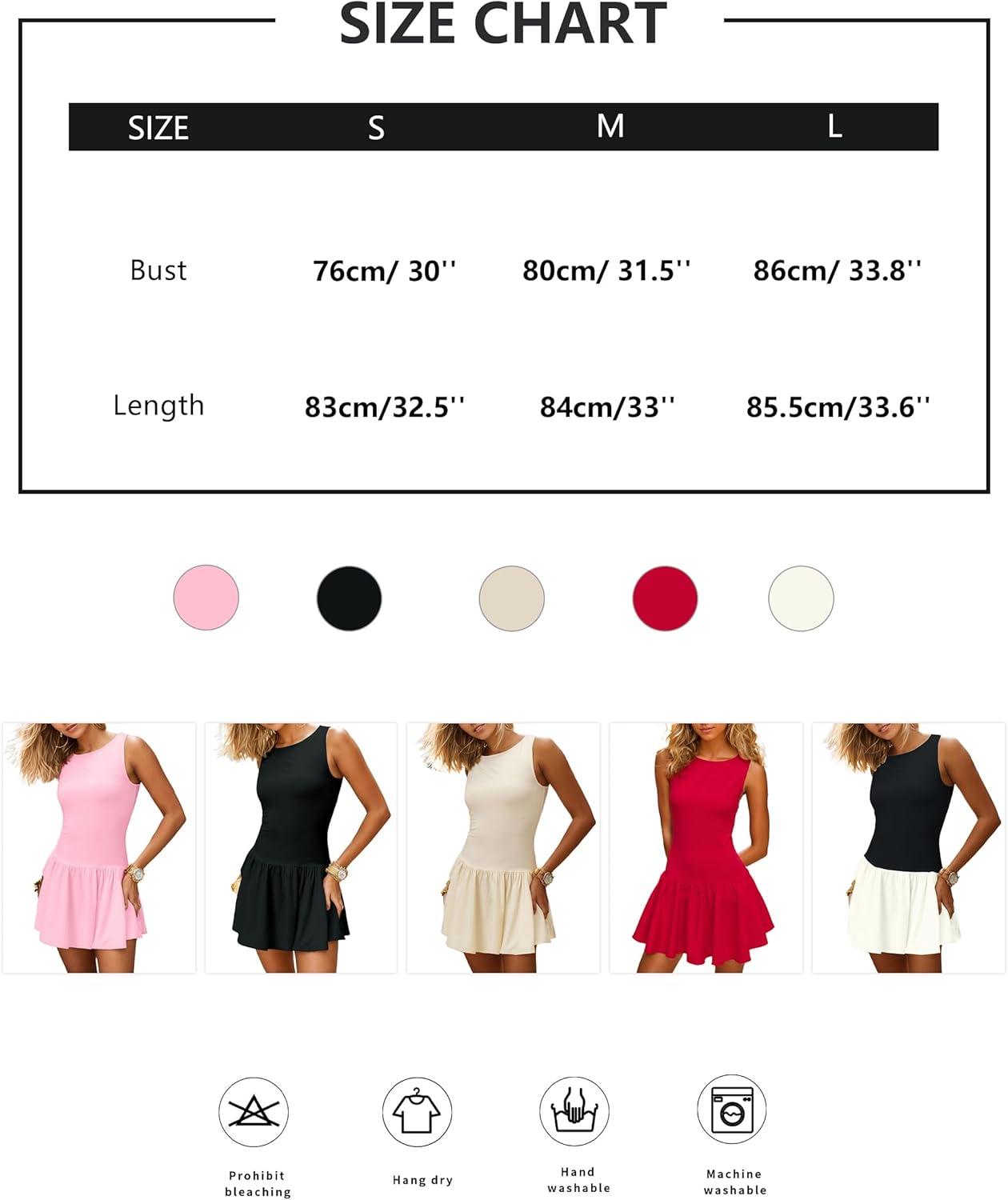 Our Honest take on the Sleeveless Mini Tank Dress: Style & Fit​ Review