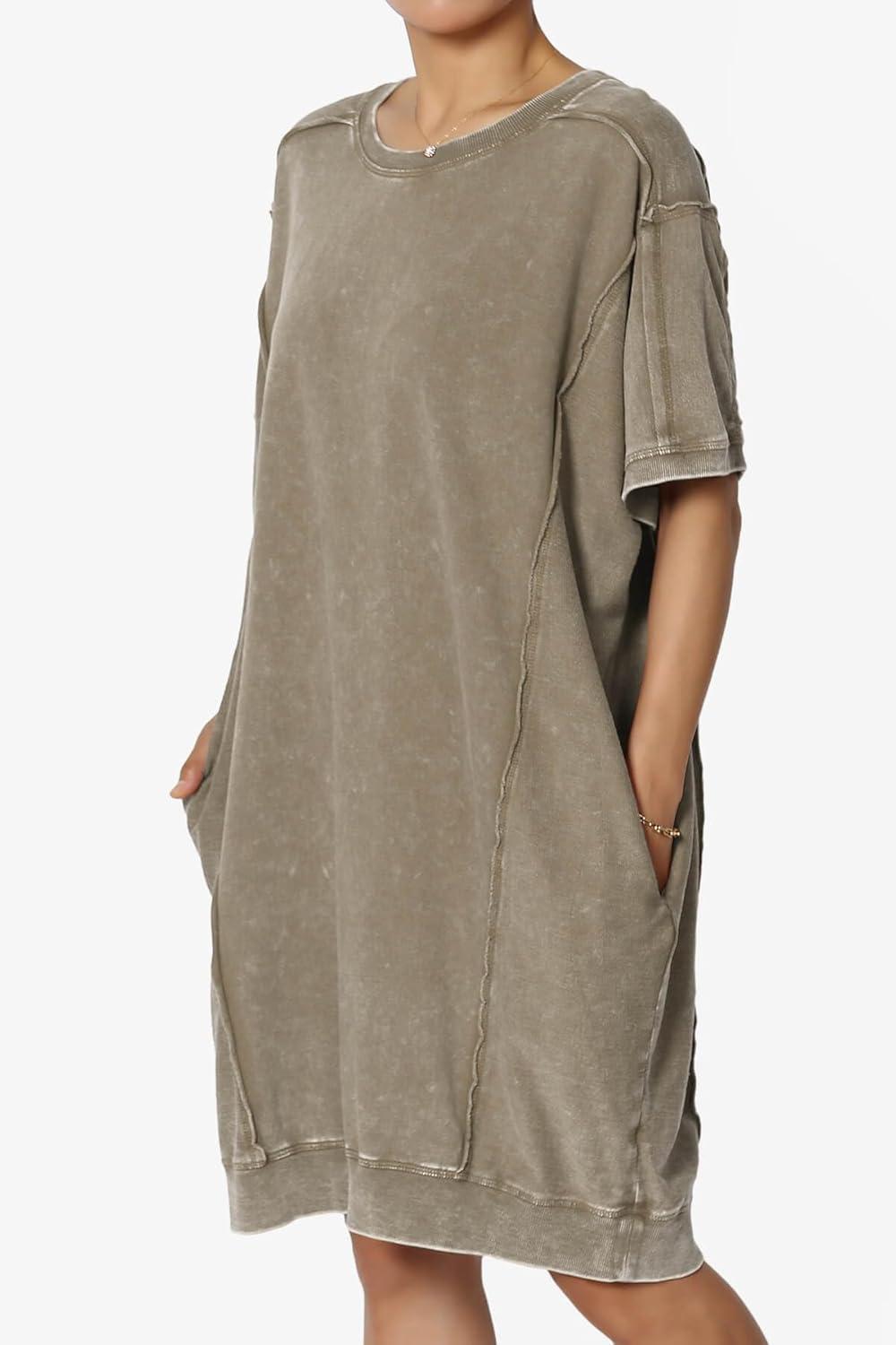 Our Take on TheMogan's Oversized Acid Wash‌ T-Shirt Dress