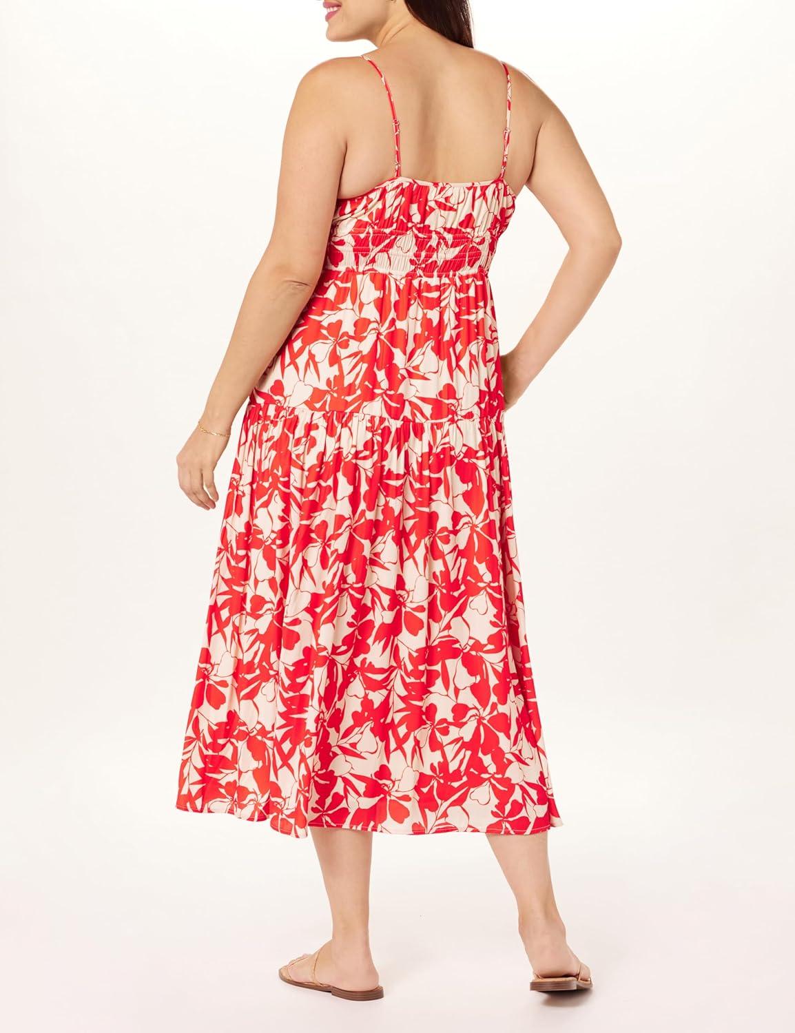 Our Take on The Drop's Tavia Tie-Front Tiered Maxi Dress