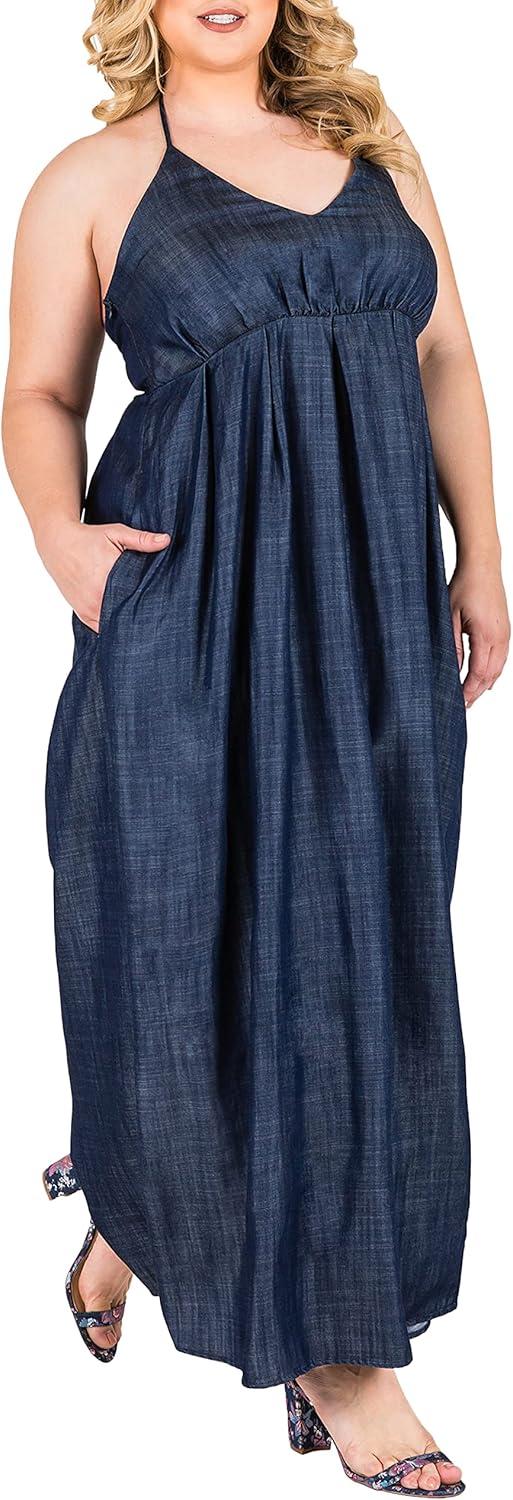 Our Honest Take⁤ on ⁢the Standards &‌ practices Plus Size Denim Maxi Dress
