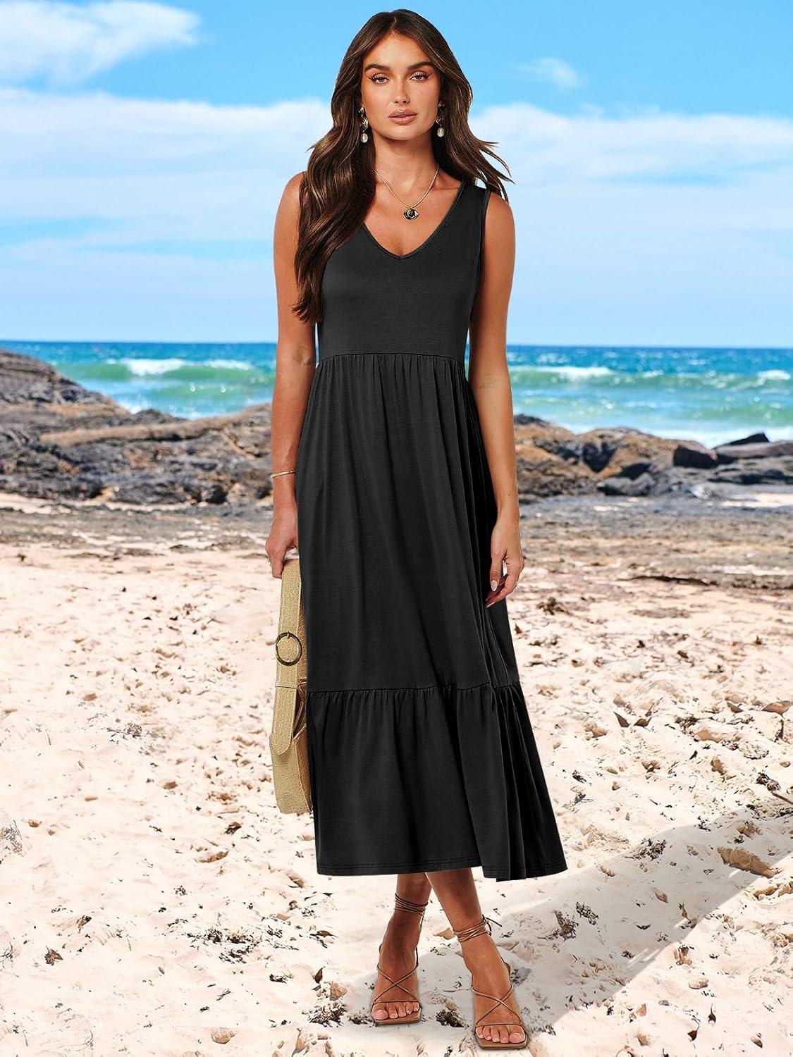 Our Take on‌ the Prinbara Sleeveless Summer Sundress: ​Casual & Comfy