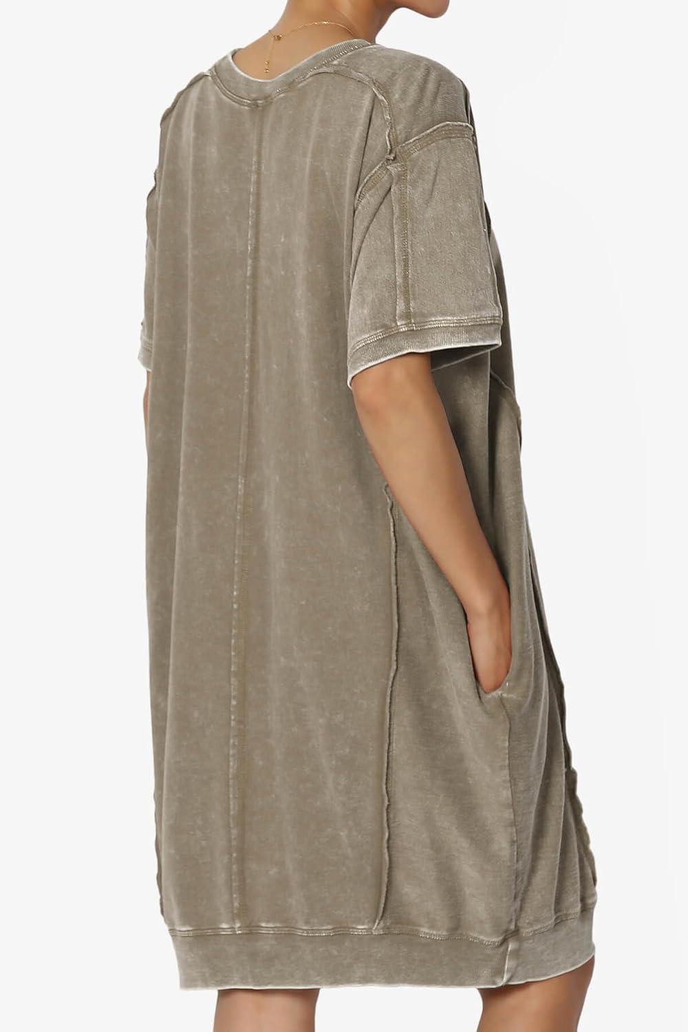 Our Take on TheMogan's Oversized Acid Wash T-shirt Dress