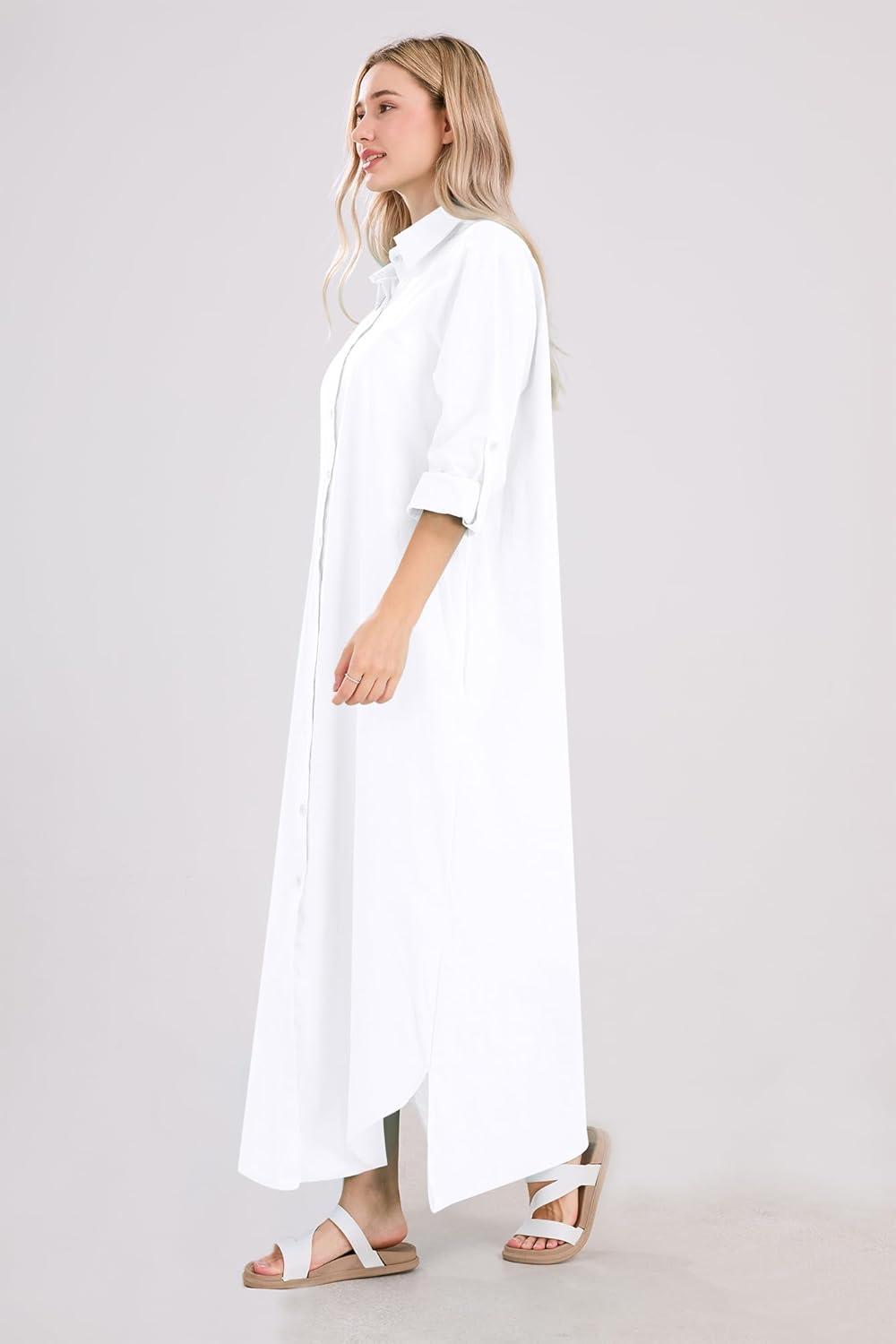 Our ⁤Honest Take on UTCOCO's 2025 Casual ⁤maxi Shirt Dress