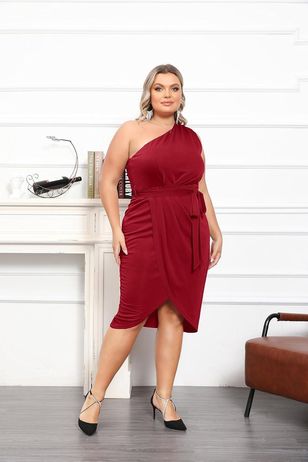 Hanna Nikole⁣ Plus Size party Dress Review: Fit, Style & Sparkle