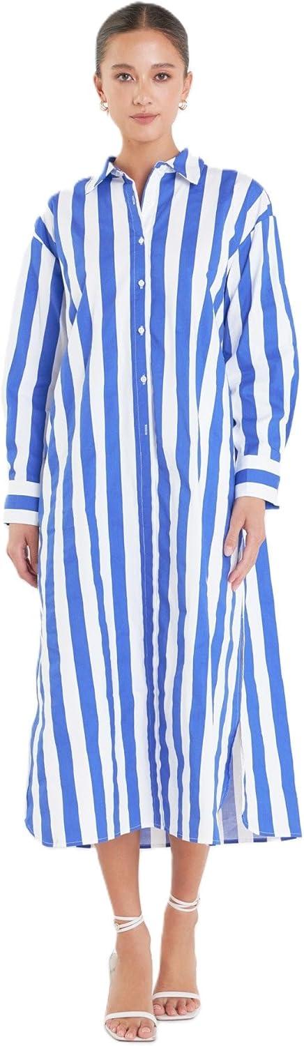 Our Take on the ⁣English ⁤Factory Women's Big Stripe Maxi Dress