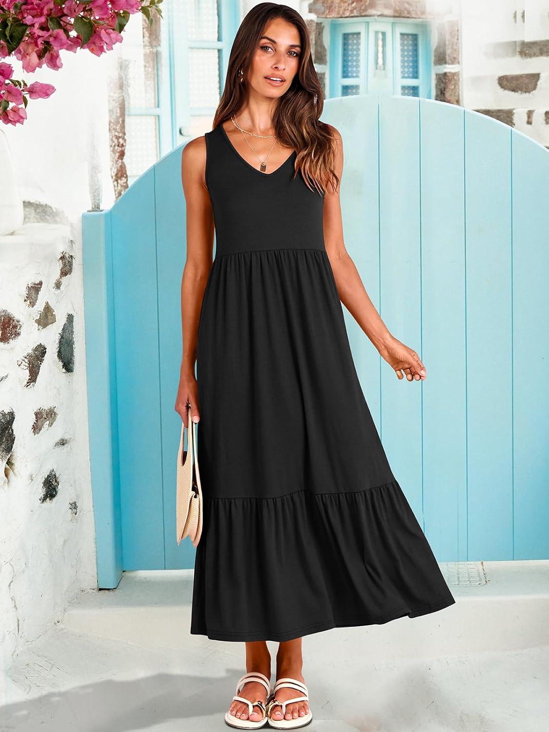 Our Take ​on the Prinbara Sleeveless Summer Sundress: Casual & Comfy