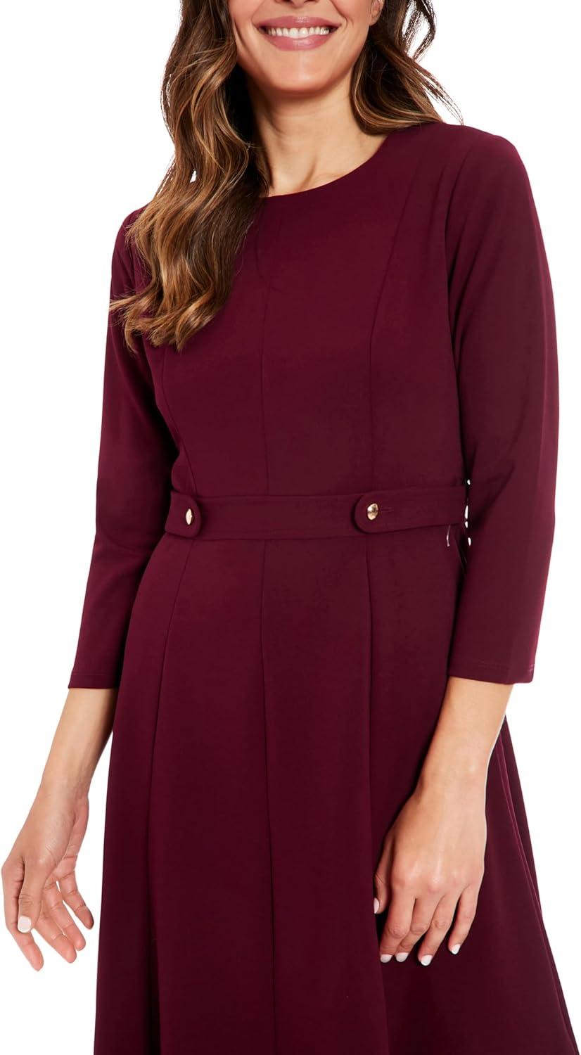 Our Take on the London Times ‍Crepe Fit & Flare Midi​ Dress