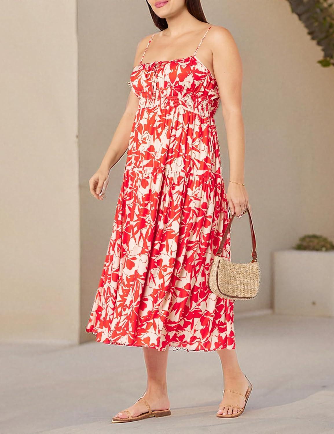 Our Take on The Drop's ⁤Tavia Tie-Front Tiered Maxi⁢ Dress