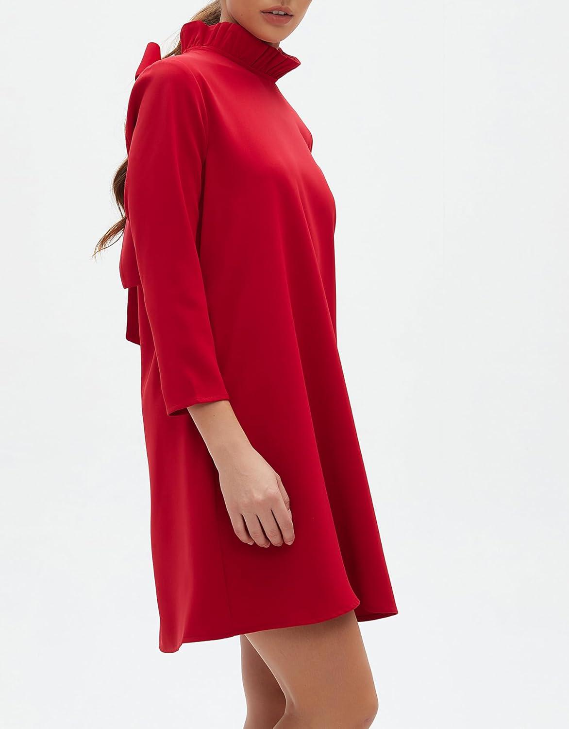 Discovering Kedera's Fall Bow Tie Dress:⁣ Our​ Elegant ⁤Mini Dress Review