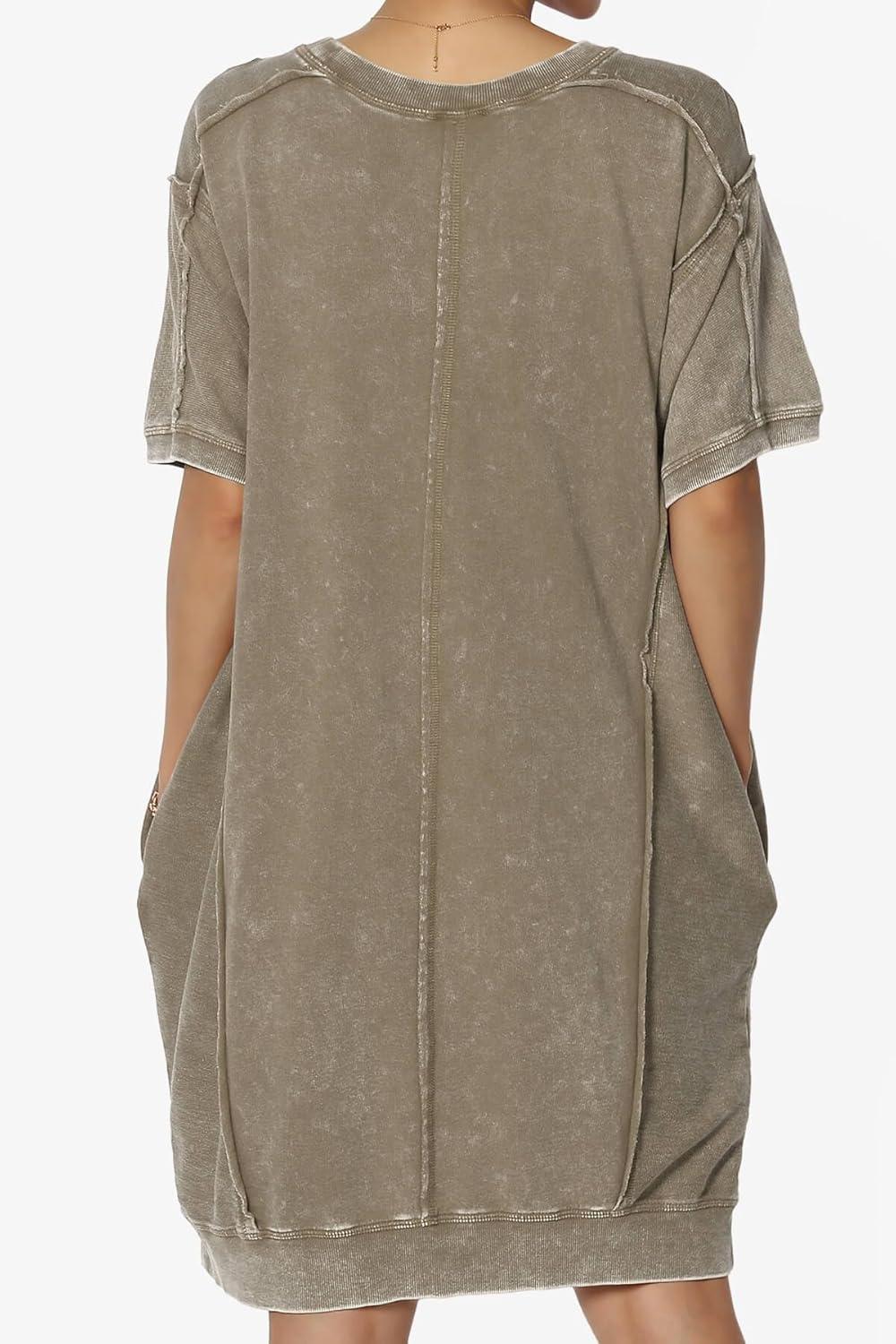 Our take on TheMogan's Oversized Acid Wash ‍T-Shirt Dress