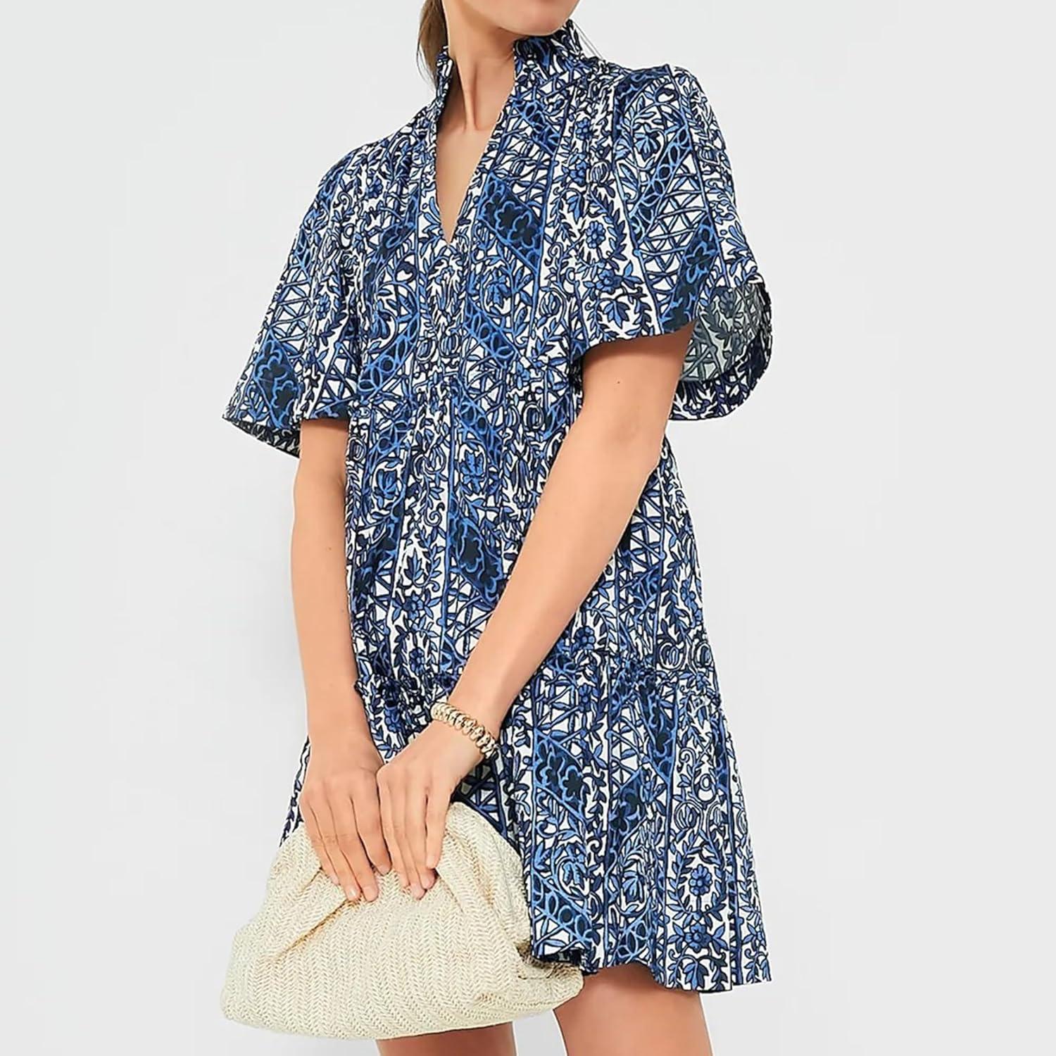 Our Take‍ on the Blue Floral Mini dress: Summer's ​Flirty favorite