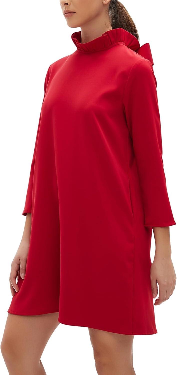 Discovering ‌Kedera's‌ Fall Bow Tie Dress: Our Elegant Mini Dress Review