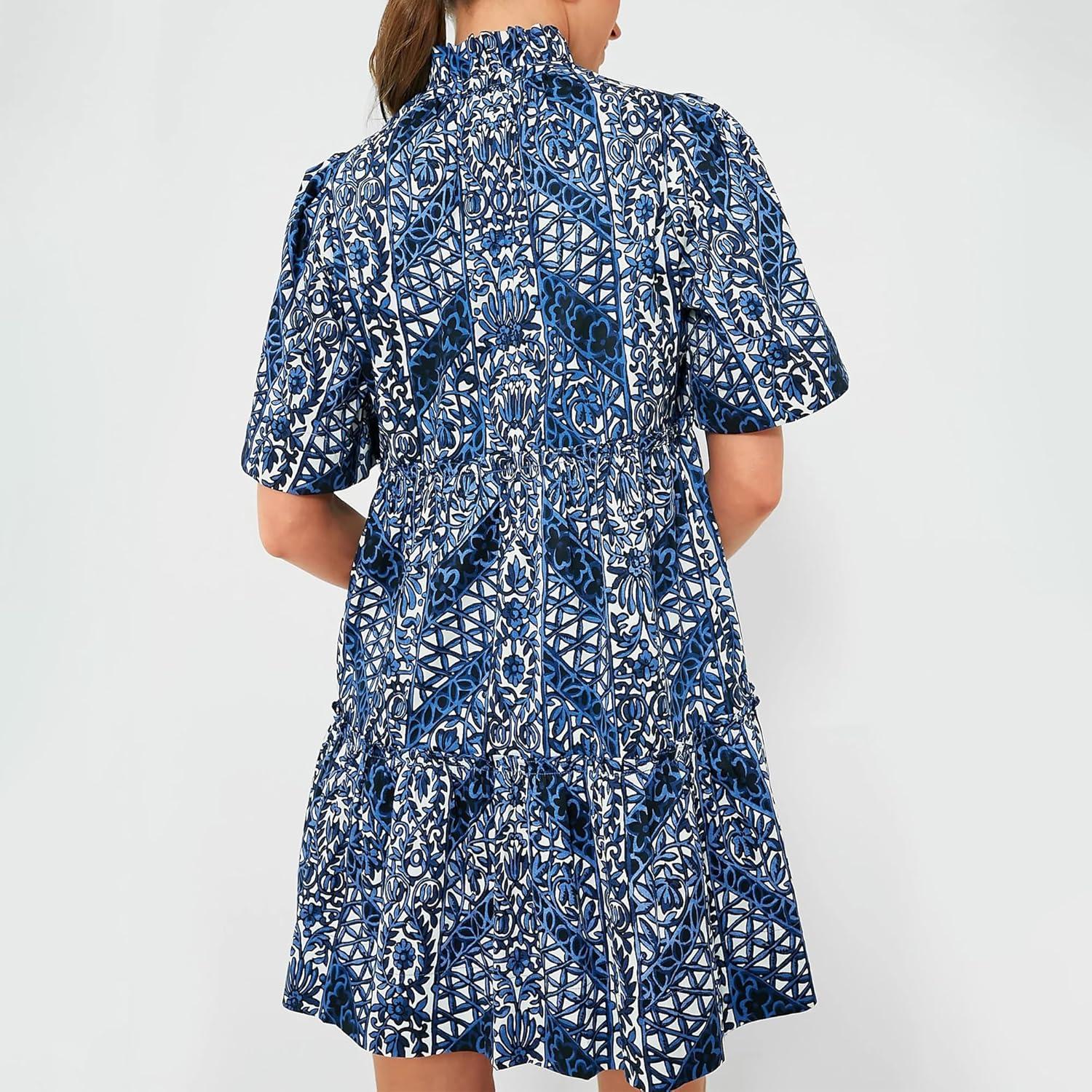 Our Take on⁣ the ‍Blue floral Mini Dress: Summer's Flirty ‍Favorite