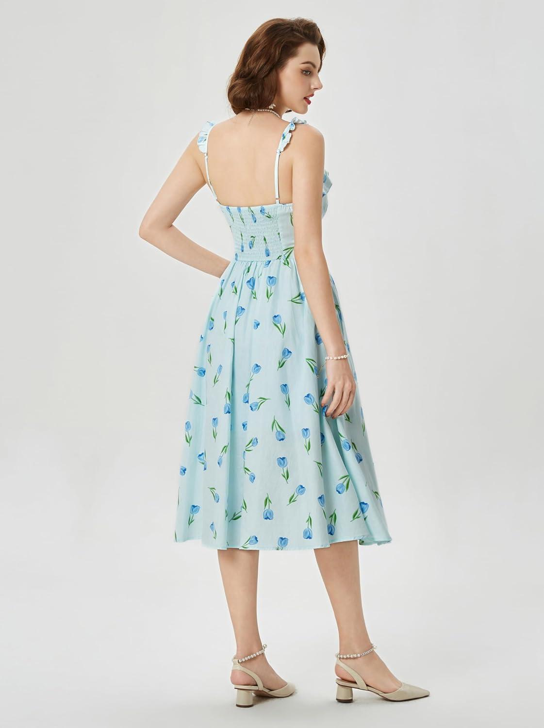 Our Take on Belle ‌Poque's ‌2025 Summer ​Floral Midi Dress