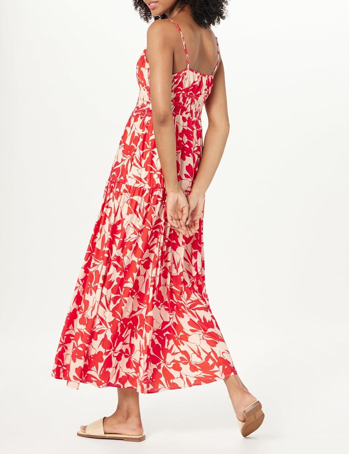 Our Take on The Drop's Tavia Tie-Front Tiered ⁣Maxi Dress