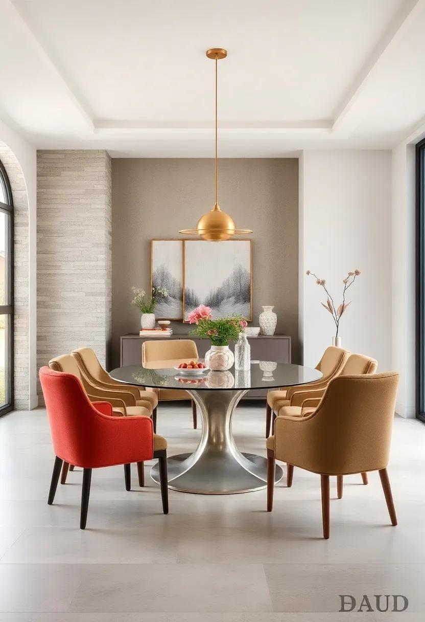 Use ​vintage‍ or mismatched chairs: ⁤A collection of eclectic dining chairs can‌ be a charming focal ​point that reflects ⁣your style without ⁢overspending