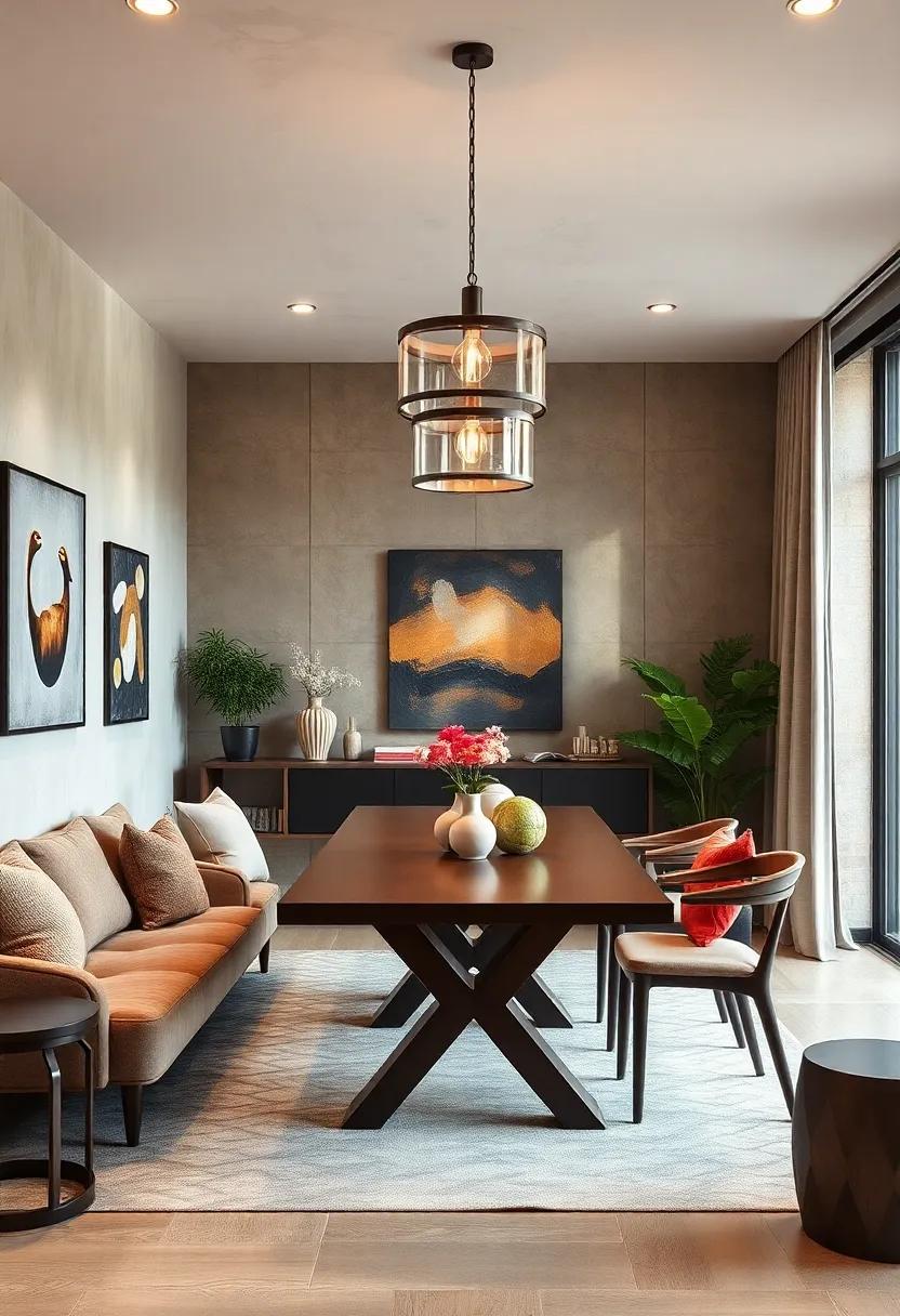 Layer your lighting: Create ‌ambiance ⁣with affordable string lights or a stylish yet budget-friendly pendant lamp over your dining ⁢table
