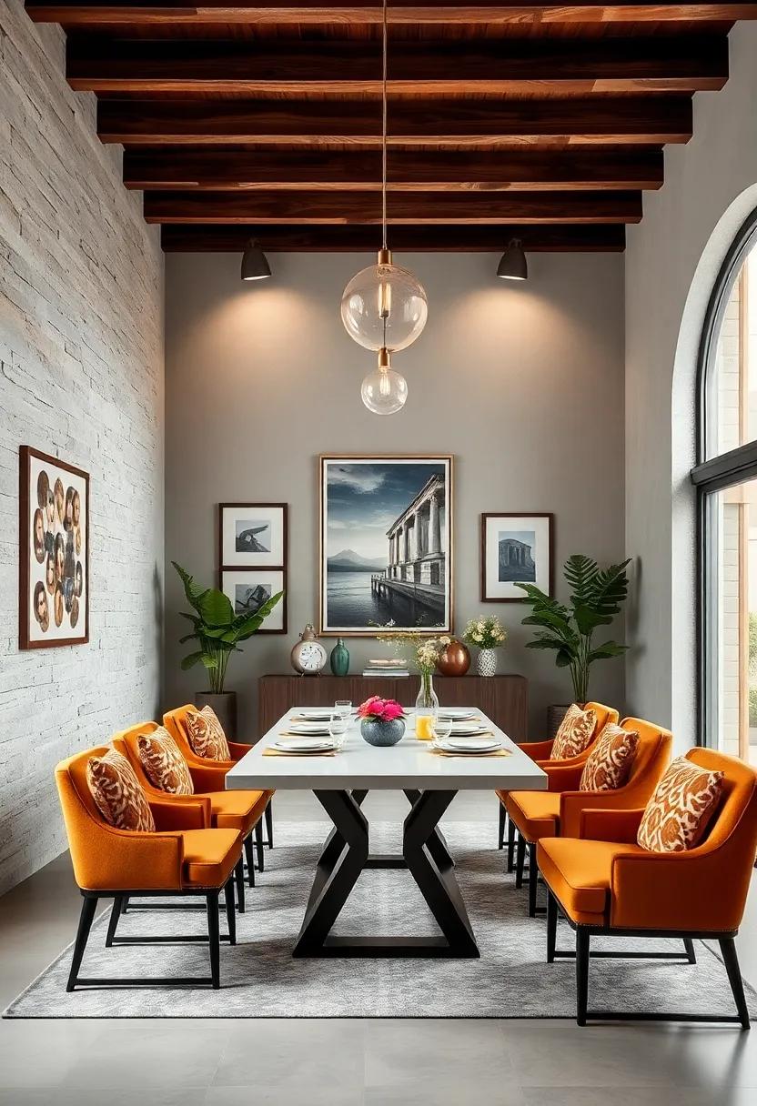 Personalize with art: Display framed ⁣prints⁤ or family⁢ photos on the walls to add your personal touch and character to ⁢the dining room