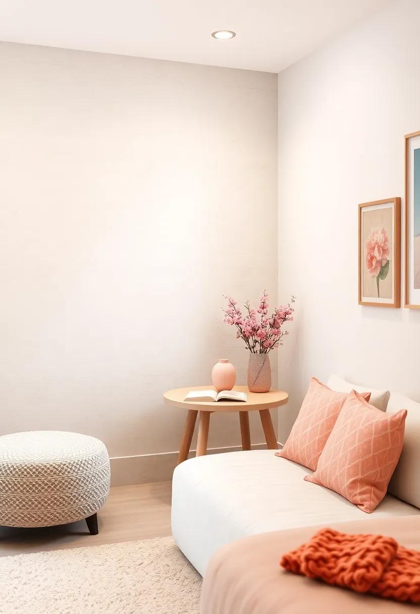 A Small Side Table: Include a cute side table for a drink, snacks, or a place to set down a book when taking a breather