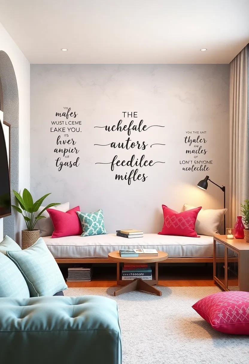 Inspirational Quotes: Decorate the walls with quotes from her favorite authors or stories to motivate and inspire her daily