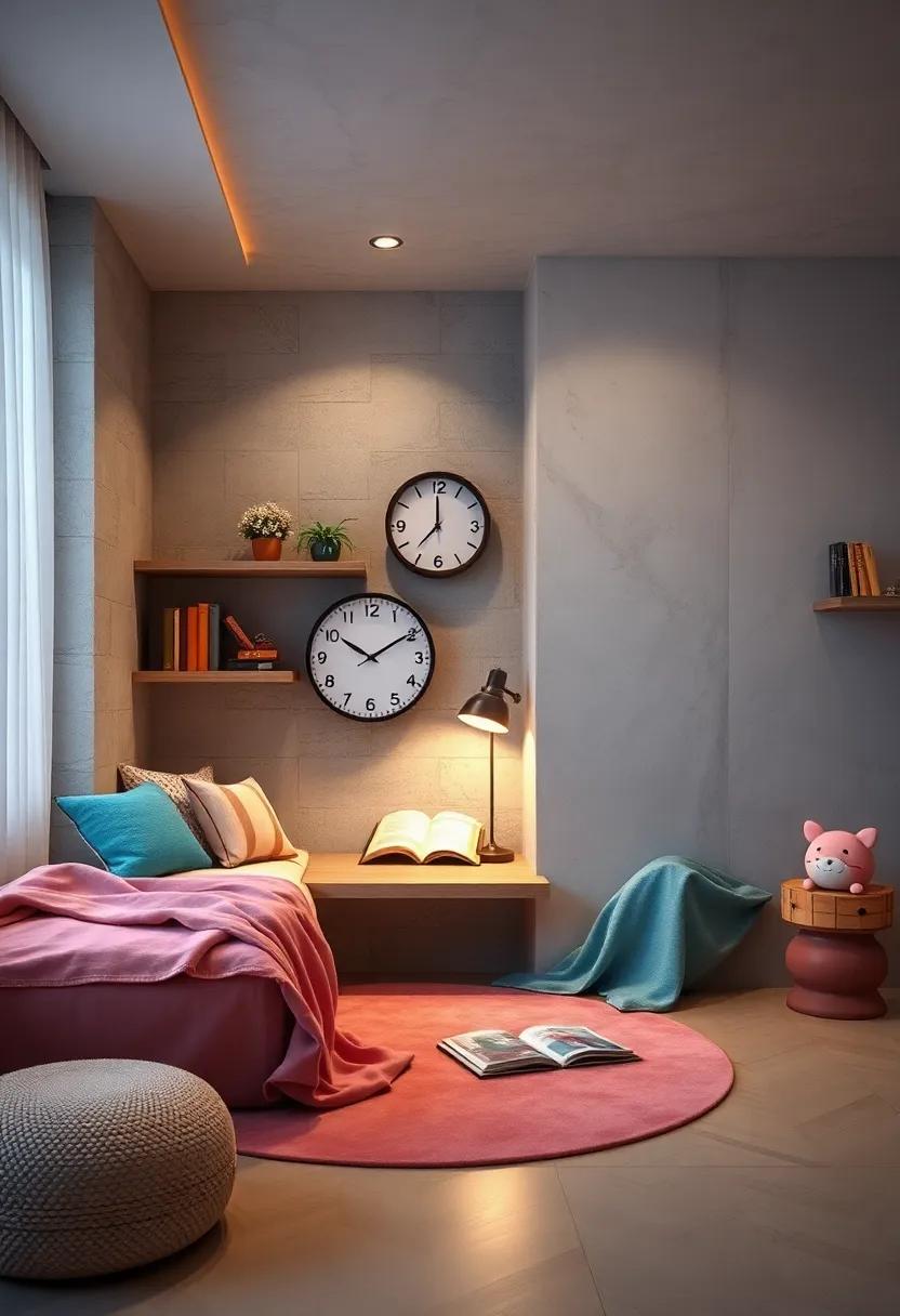 Clock or Timer: Include a stylish clock to help manage reading time, making sure she finds balance between reading and other activities