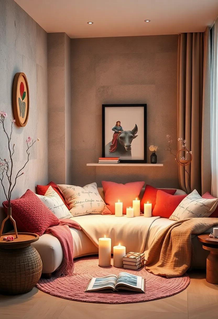 Scented Candles: Use candles with soothing scents to add a calming aroma, creating an atmosphere conducive to relaxation and immersion in stories