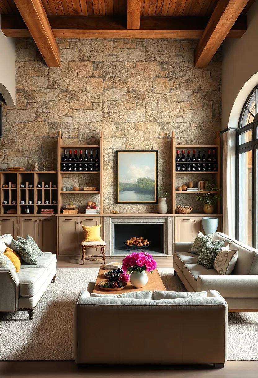 Incorporate Wine​ Storage: Feature an attractive wine rack or storage area to reflect the French⁢ appreciation for good wine and convivial living