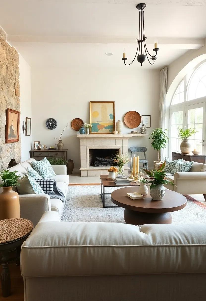 Incorporate Vintage Finds: Scour antique shops and flea markets for unique decorative items that tell a story and add character to your space