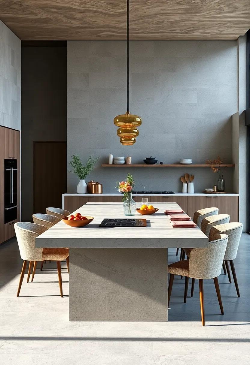 Culinary​ Workstation: Equip your island with integrated appliances such as a stovetop⁢ or grill, transforming the dining space ⁣into ⁣a culinary hub for home chefs
